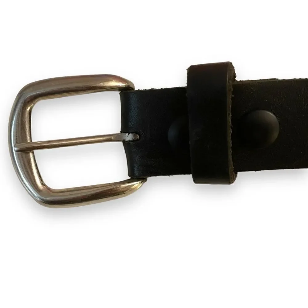 Vintage Kramer’s Black Leather Big & Tall Belt